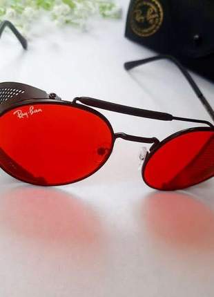 Óculos de sol ray ban dj alok steampunk retro unissex 5 cores disponível