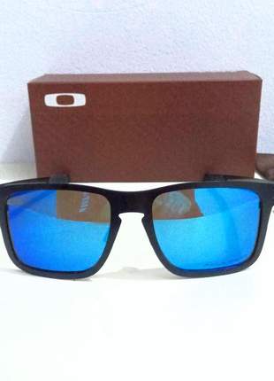 Óculos de sol oakley holbrook metal lentes polarizadas 5 cores disponível