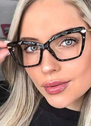 Armação óculos grau gatinho pérola feminina modelo novo 2019