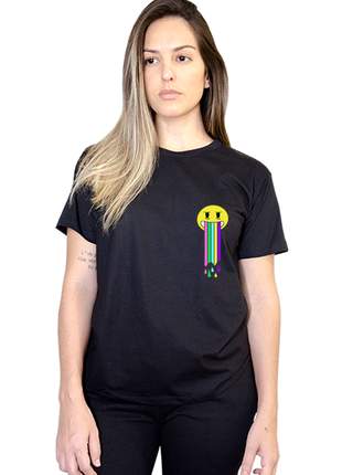 Camiseta Boutique Judith Smile Rainbow