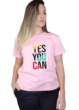 Camiseta Boutique Judith Yes You Can