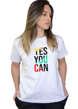 Camiseta Boutique Judith Yes You Can