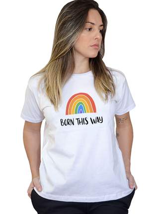 Camiseta Boutique Judith Born This Way