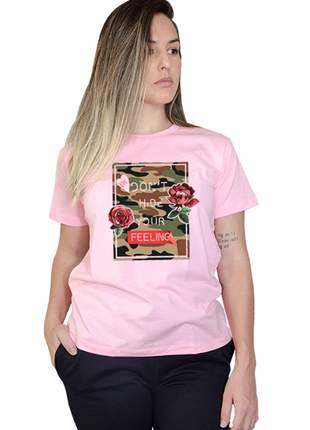 Camiseta Boutique Judith Dont Hide Your Feeling