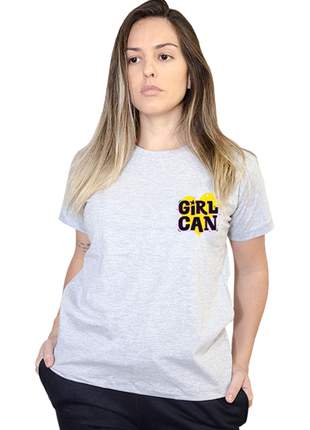 Camiseta Boutique Judith Girl Can