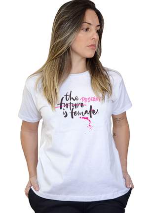 Camiseta Boutique Judith The Present Is Female