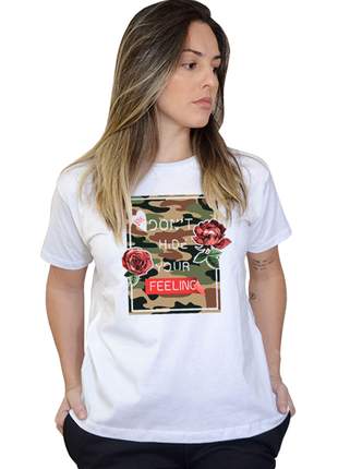Camiseta Boutique Judith Dont Hide Your Feeling
