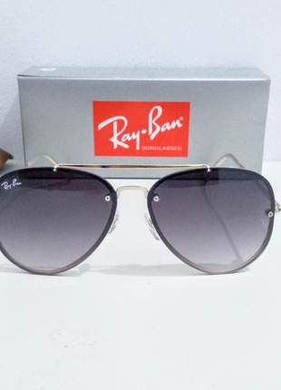 Óculos de sol ray ban aviador blaze rb 3584 unissex 5 cores disponível