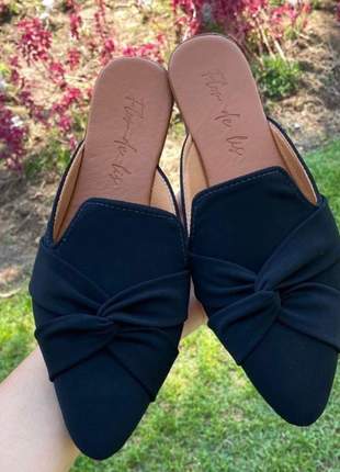 Sapatilha sandália rasteira mule scarpin feminino sapato feminino