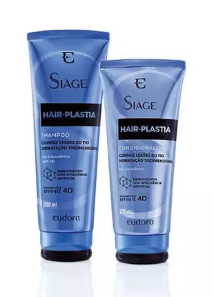Shampoo e condicionador hair-plastia eudora