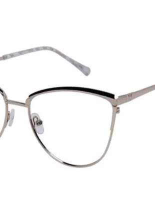 Armação oculos de grau feminina metal sem grau original 0605