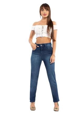 Calça biotipo jeans feminina mom ref.27209