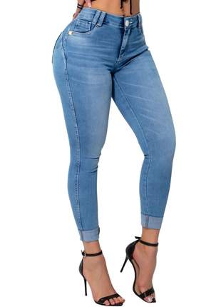 Calça cropped super skinny Pit Bull Jeans 40285