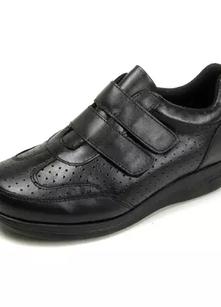 Sapato pierrô feminino ortopédico couro legítimo cor preto