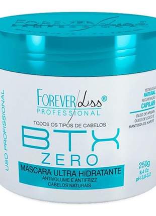 Botox btx zero ultra hidratante sem formol forever liss 250g