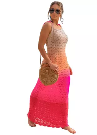 Compartilhar:  vestido longo alça estampa tie dye colorido ref:890 (rosa)