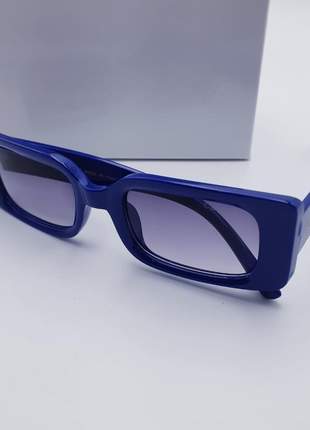 Óculos de sol celine retrô vintage fashion retangular proteção uv moda estilo blogueira