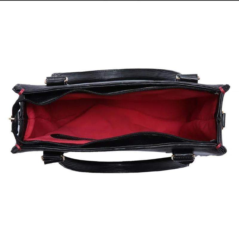 Bolsa feminina kit com 3 bolsas grandes com alça transversal - R 