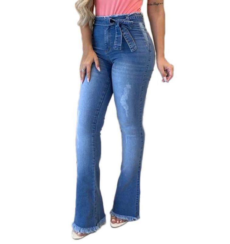 calça feminina flare jeans