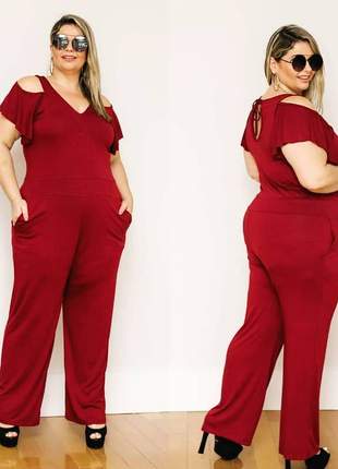 Macacao plus size