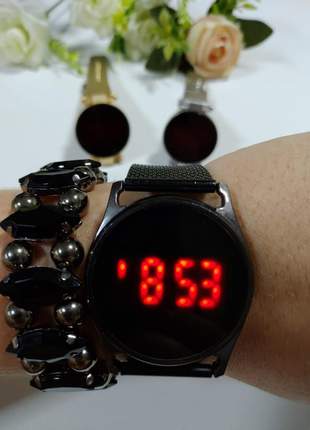 Lançamento relógio digital  com hora e data